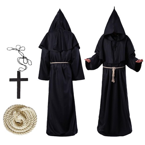Priester kostüm mönchskutte - priester,