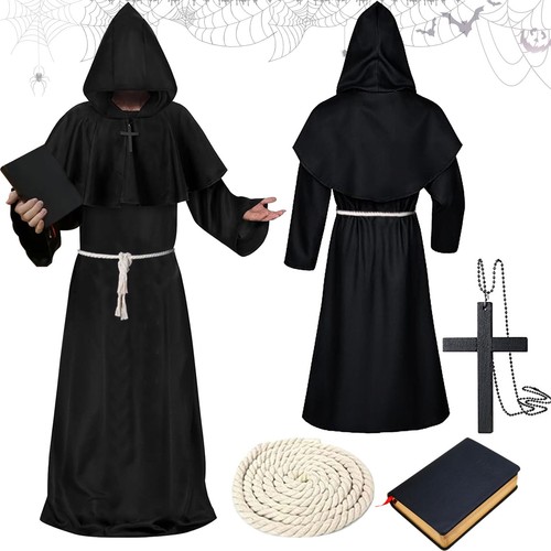 Mönch robe kostüm - mönch,