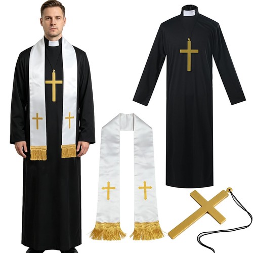 Priester kostüm herren 3xl - herren,
