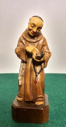 Antike priester holzstatue - antike, priester-