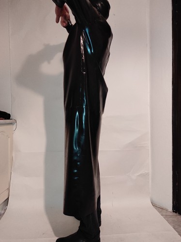 Latex mönch priesterkostüm - latex,