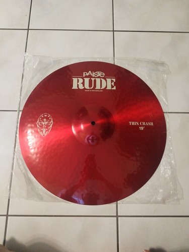 Paiste rude thin crash - rude,