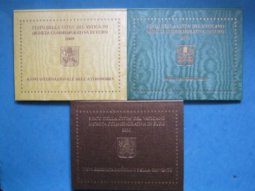 Vatikan euro 2009 2010 - 3x, 2