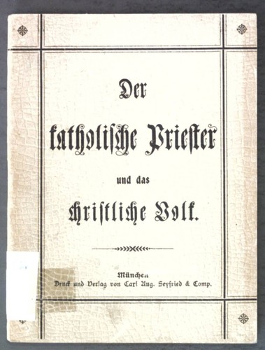 Der katholische priester und - der,