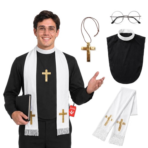 Priester kostüm zubehör für - zubehör,