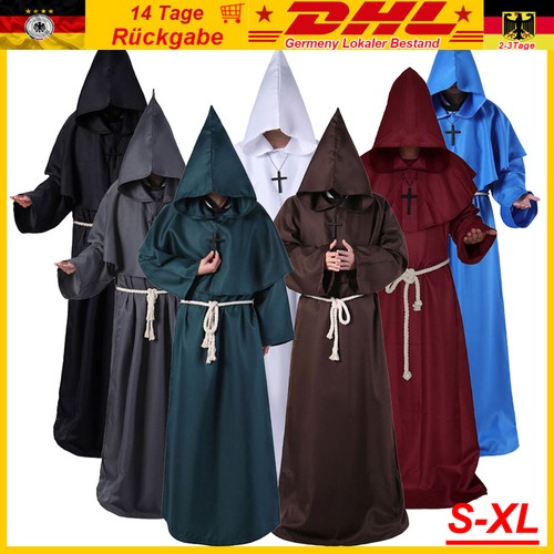 Mönch robe mit kapuze - mönch,