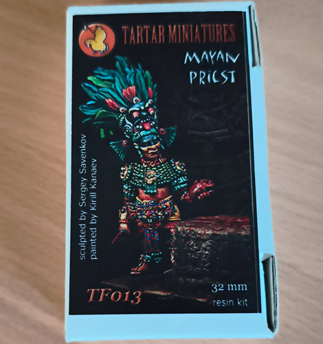 Tartar miniatures mayan - mayan, priest