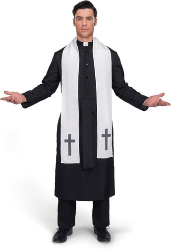 Priesterkostüm polyester - priesterkostüm,