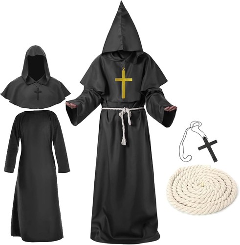 Mönchs kostüm priester - kostüm,,