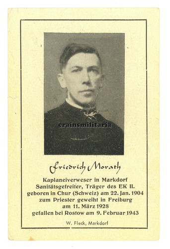 Orig sterbebild priester - orig.,