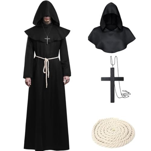 Mönch kostüm herren mit - kostüm,