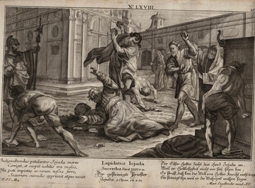 Der gesteinigte priester - gesteinigte,