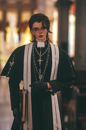 Bjd priester outfit 78cm - outfit, 75–78cm